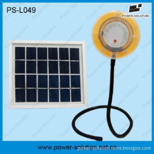 rainproof solar camping led light with phone charger